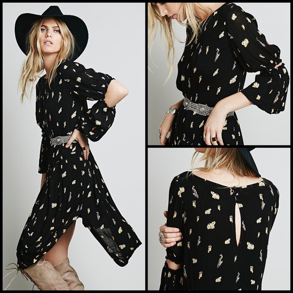 Free People Dresses & Skirts - Free People New Romantics Wild Animal Print Dress